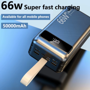 50000mah pd22.5w 66w fast charging power bank