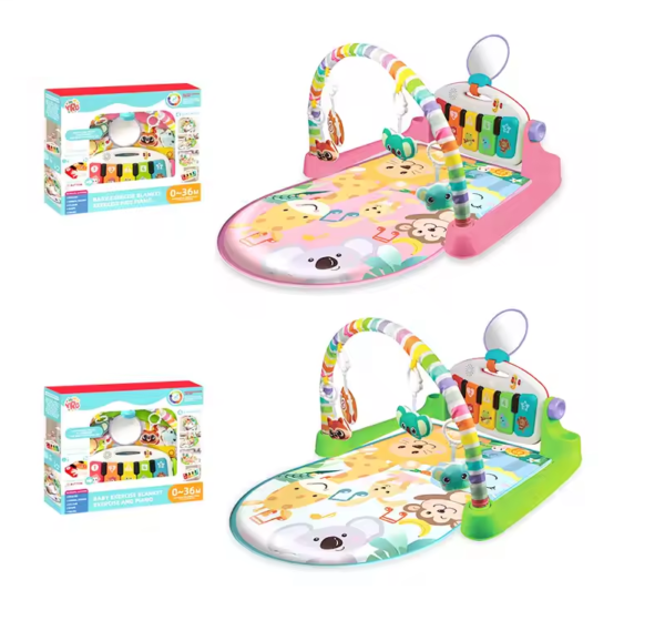 Baby Playmat Play Piano Gym with Musical Toys - Image 2