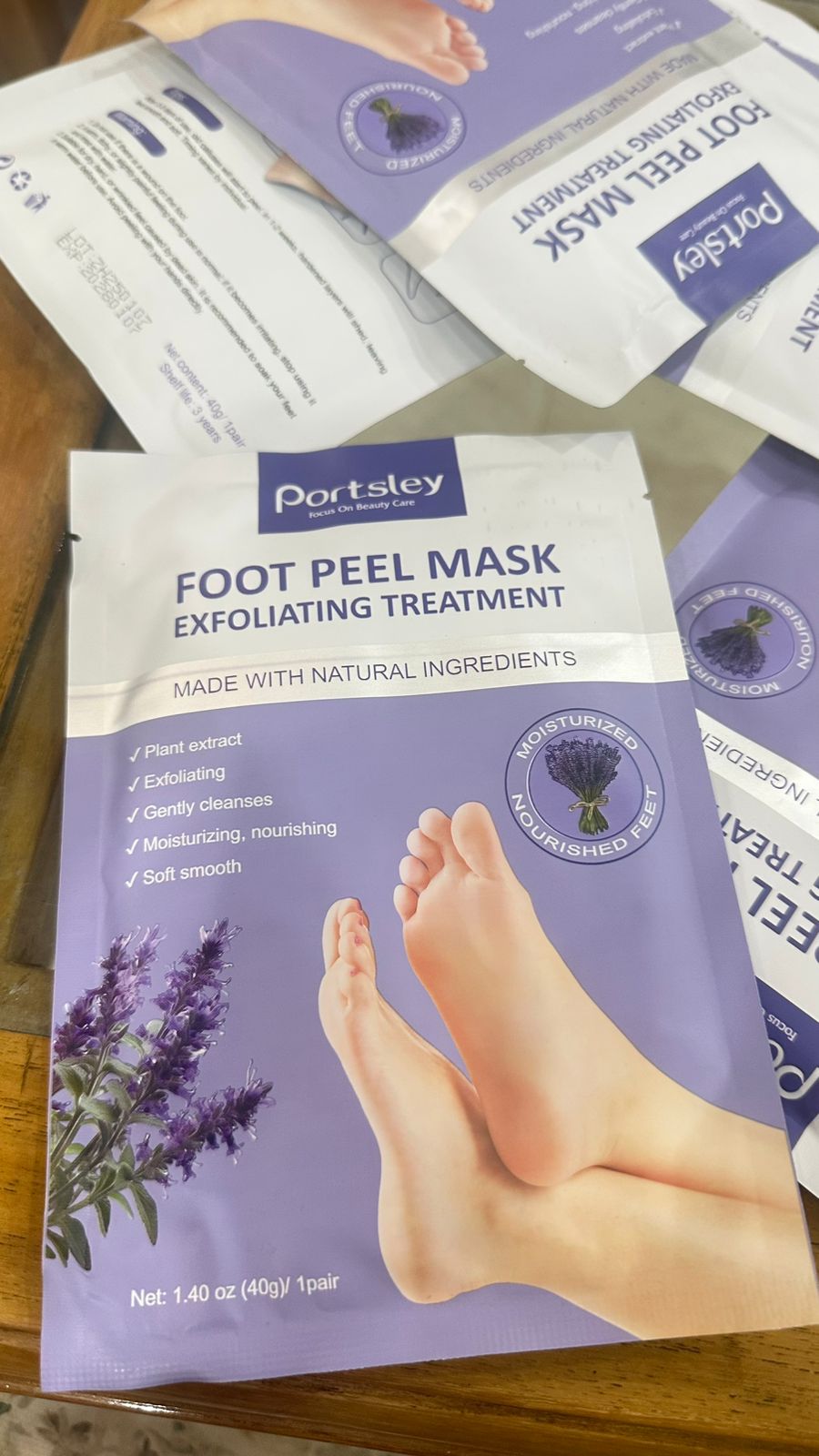 Portsley Foot Peel Mask 1 pair